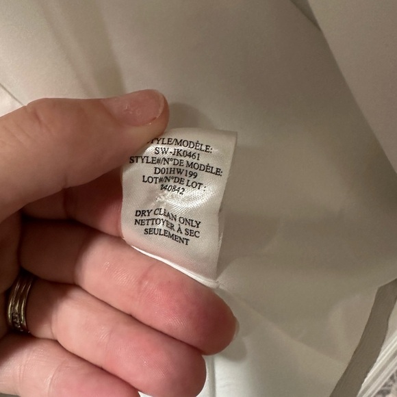 Helmut Lang White Blazer Tailored Suit Jacket - Picture 11 of 11